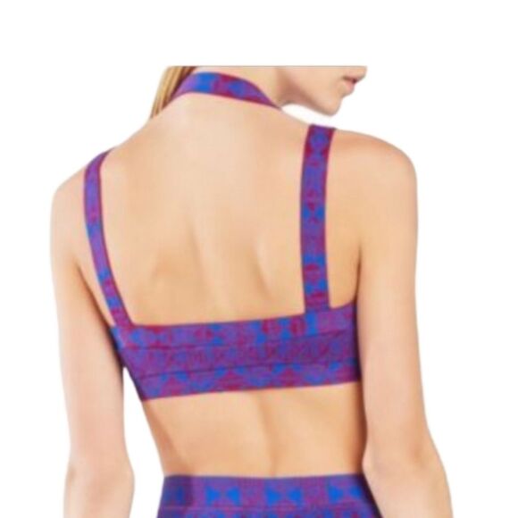 BCBGMAXAZRIA KIANA Geometric Jacquard  Cropped Top Size‎ SMALL - Picture 2 of 12